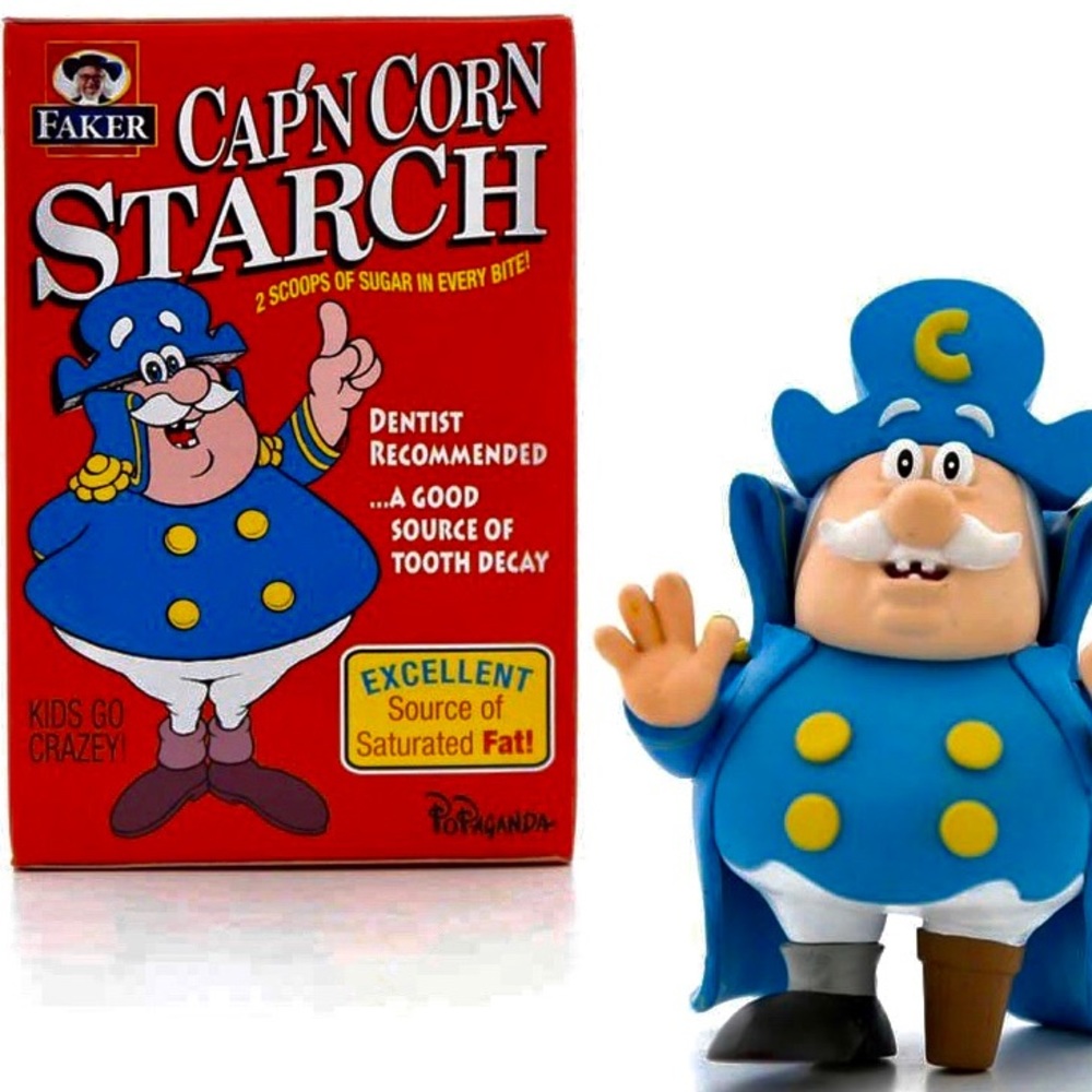 CAP’N CORN STARCH 3” Figurine